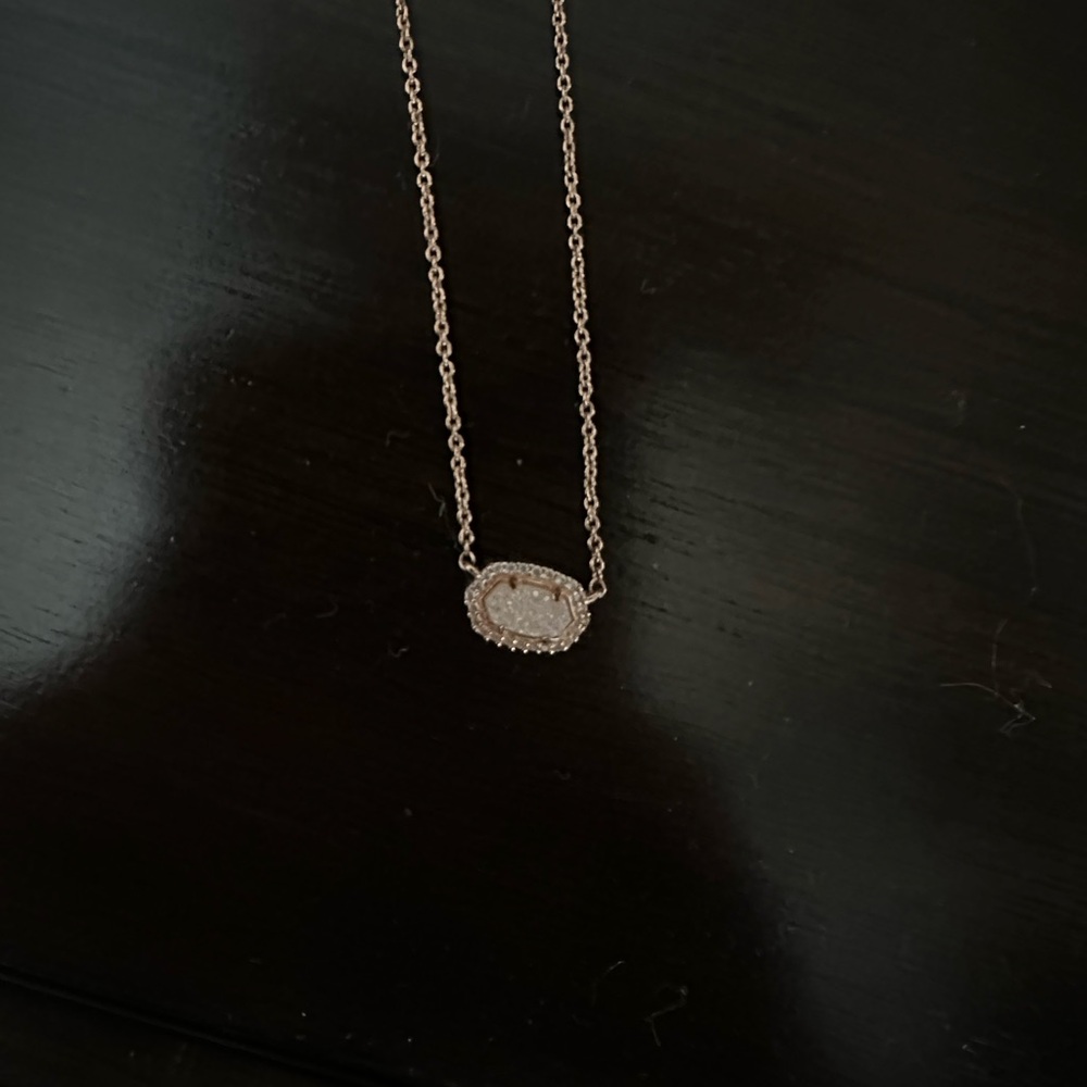 Kendra Scott Rose Gold Pendant Necklace